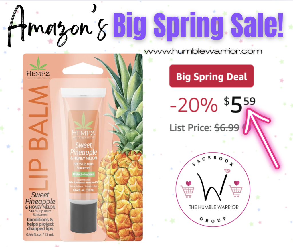 Hempz SPF 15 Lip Balm!